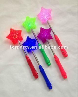 China CGF-J1050 LED Magic Wand Party Star Light Plastic Flashing Fairy Magic Wand for sale