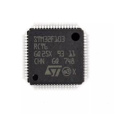 China STM32-bit 256KB Standard Flash Integrated Circuit Microcontroller Chip Electronic Components STM32F103RCT6 for sale