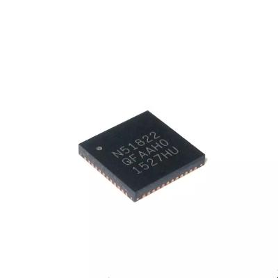 China NRF51822-QFAA standard SMD QFN-48 low power rf wireless IC Chip Brand New Original NRF51822 for sale