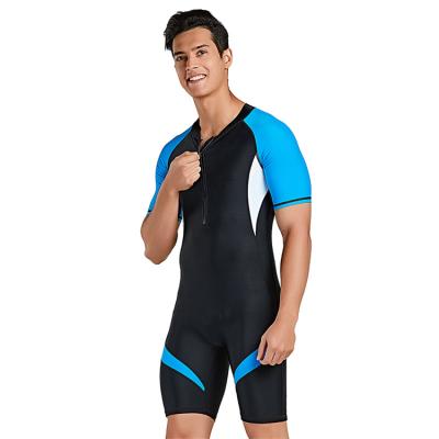 China Anti-UV men and European women and thin and conservative women snorkeling suit American short-sleeved snorkeling suit swimsuit for sale