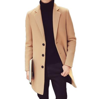 China Wholesale Informal Men's Jackets Men Anti Shrink Coat Winter Long Ditch Coat For Men for sale