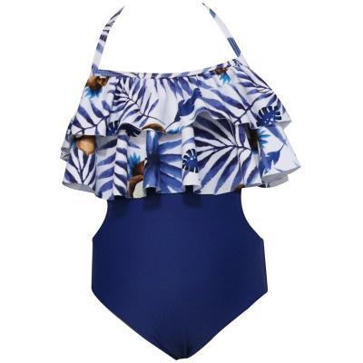 China 2021 new breathable swimwear girls bikini children European and American children's swimwear manufacturers wholesale for sale