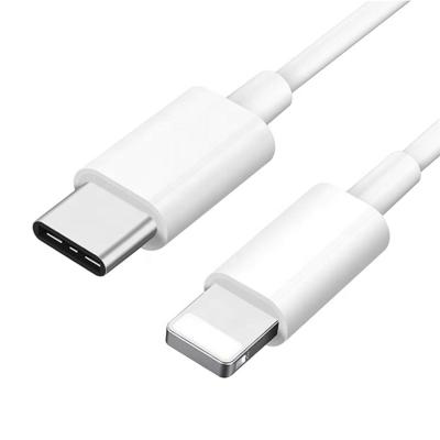 China Multi Function Data Transfer Cable Wholesale Fast Charger USB-C-8pin Type-C PD Cable For Apple iPhone Sync Charger Cord 18W PD Charging Data for sale