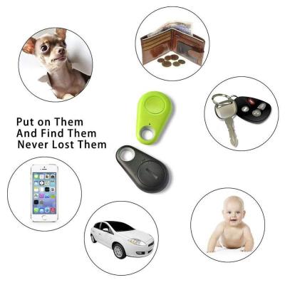 China Bluetooths Cell Phone Remote Control Tracker with App, GPRS Smart Two Way Anti-lost Alarm Child/Pet/Key/Wallet Wireless Finder with Key Chain Ring for sale