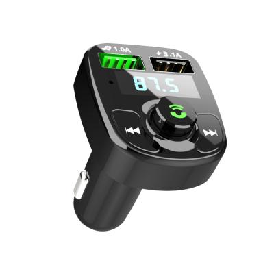 China Car Kit FM Adapter 1626-4 Dual USB Charger 1626-4 Dual USB Ports Calling Support USB Calling Drive Bass Sound Car Mp 3 Music Player for sale