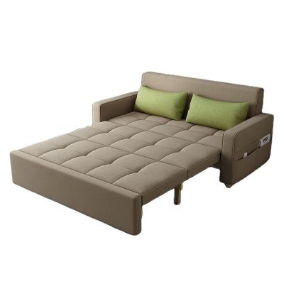 China Small family multifunctional simple foldable light luxury pull-out sofa bed technology extended sofa bed for sale