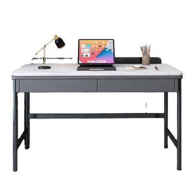 China Large Metal Frame Furniture Storage Wood Desk With Drawer Table Computer Home Large Corner Desk for sale