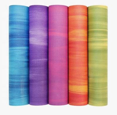 China Free Sample 1.5mm Folded Cheap Copy Microfiber Surface Yoga Towel Suede Ultra Absorbent Travel Yoga Mat for sale