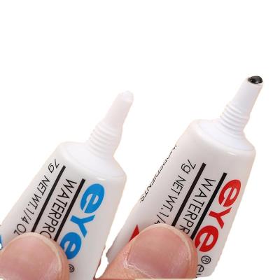 China Dark-black Clear White Waterproof Eye Lash Cosmetic Tools Private Label False Eyelashes False Eyelash Adhesive Glue Makeup Quick Dry for sale