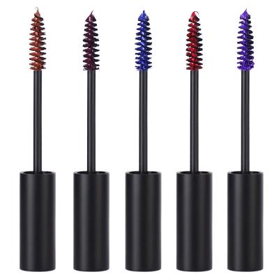 China Lash Fiber Colored Mascara Water Resistant Low Volume Eye Lengthening Price Waterproof Eye Colored Mascara for sale