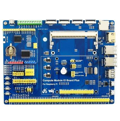 China Development Kit Raspberry Pi GPIO ONE Header Waveshare Raspberry Pi Compute Module 3+ Type ONE CM3+ 8GB 16GB 32GB Optional With IR Remote Controller for sale