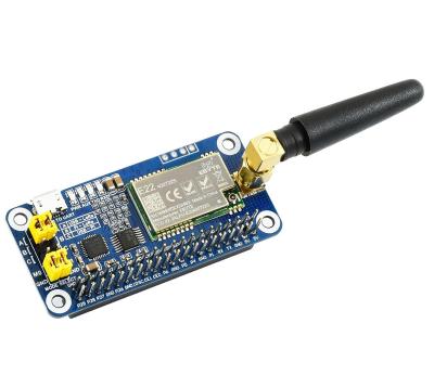 China Raspberry pi 40PIN GPIO Extension Header Waveshare SX1268 LoRa standard HAT for raspberry pi 433MHz frequency band for Europe Asia Africa for sale