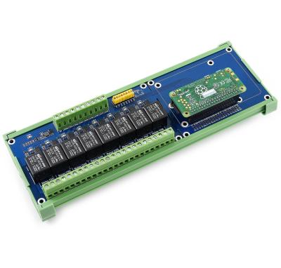 China Standard raspberry pi 40PIN GPIO extension header Waveshare raspberry pi 8 ch relay expansion board loads up to 5A 250V AC or 5A 30V DC for sale