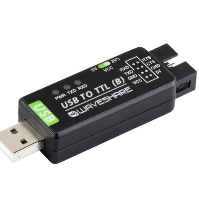 China Industrial quality Waveshare industrial grade USB to TTL converter, original CH343G on board, multi systems protection and support for sale