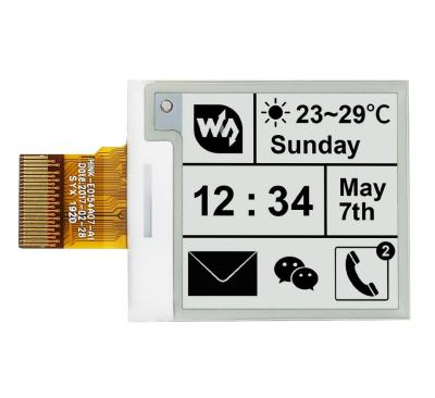 China Waveshare Raw E-ink E-Paper Display Board 1.54inch EPD 200*200 Resolution With Embedded Controller 1.54 inch for sale