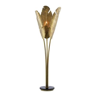 China Nordic American Floor Lamp Luxury Design Metal Gold Palm Floor Lamp Led Retro Floor Standing Lights For Hotel Home Indoor Decoration for sale