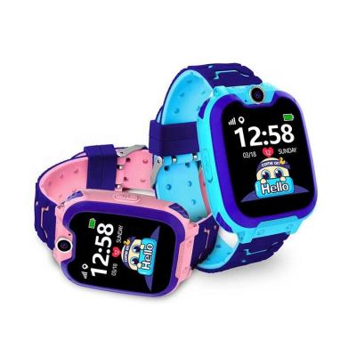 China New Touch Screen Boys Girls G2 Kids Smart Watch Built-in Sim Card Slot 7 Puzzles Games Tracker PK Q12 Smart Watch for sale