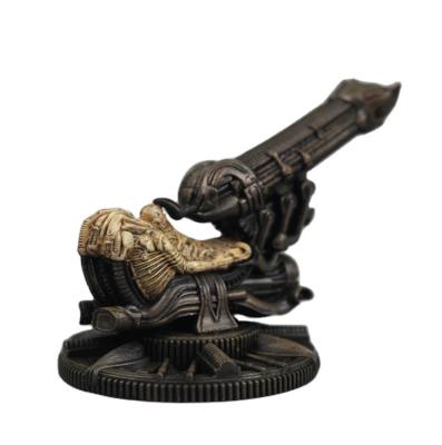 China Polystone Polystone Alien Cannon Sculpture Collectible Toy for sale