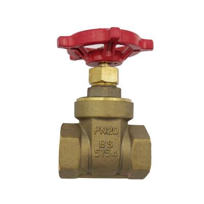 China DN15-100 General Brass Gate Valve Water Control Valve Heavy Duty for sale