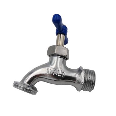 China Modern Zinc Bibcock Low Price Cold Water Faucet Outdoor Garden Faucet 1/2