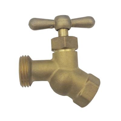 China Modern Outdoor Brass Antique Copper Bath Kitchen Faucet 1/2*3/4 Bathroom Wall Mounted Cold Water Bibccok Garden Hose America Rooster for sale