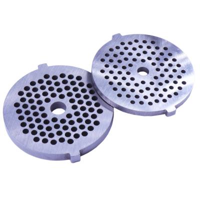 China Household china factory supplier durable external slot 8# meat meat grinder 3mm 88 holes cutting plate for sale