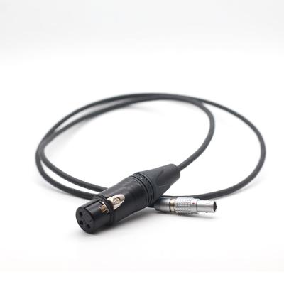 Cina 45cm Alexa Mini Audio In Cable XLR 3 Pin To Lemo 0B 6 Pin Port Audio Maschio doppia traccia Line In in vendita