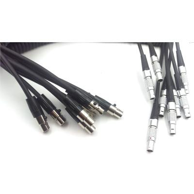 China Pin Lemo Alexa del cable de fuente de alimentación del monitor 12V de Arri 2 4 al alambre de la lógica del Pin XLR TV en venta