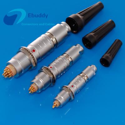 China 7.0mm Collet 2B 19pin Circular Cable Connectors FGG.2B.319 for sale