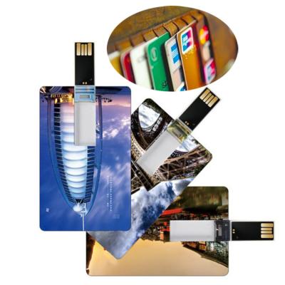 China Creative New Custom Design Credit Card Shape USB Reader 3.0 High Speed ​​USB Chip 2.0 Flash With 64gb 32gb 4gb 8gb For Promotional for sale