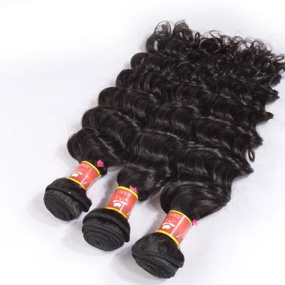 China Deep Wave 100% Natural Unprocessed Virgin Brazilian Deep Wave Hair for sale