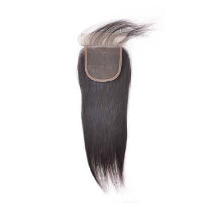 China Free Shipping Silky Straight Wave Brazilian Hair With Closure, No Tangle Hair Closure, Virgin Hair Bundles With Lace Closure for sale