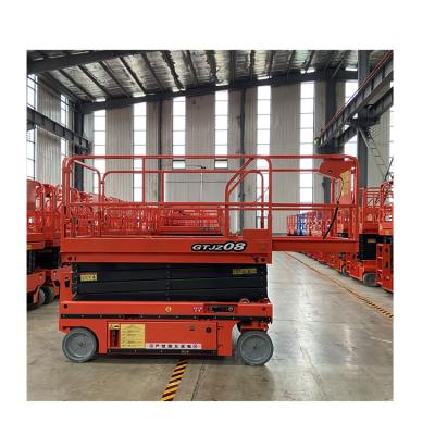 China Hotels 8m Lift Platform Aerial Heavy Duty Weight Electric Lift Table Platform for sale