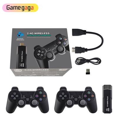 China With Wireless Controller GD10 Pro Game Stick 4k Double System 64GB 10000 Games Retro Game Console TV System Video Game Console for sale