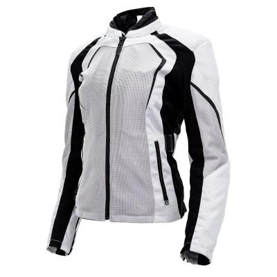 China 2022 Polyester Warm Custom Motorcycle Jacket Breathable High Quality Highlights For Women for sale