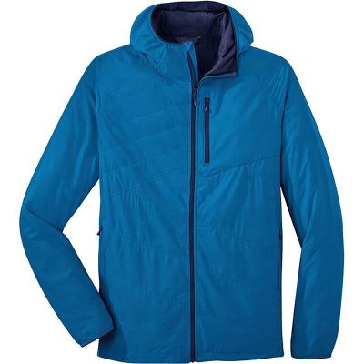 China Shell Hooded Jacket Climbing Outwear breathable men's outdoor soft running hiking jacket windproof sports jackets for sale