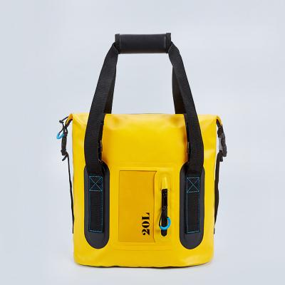 China camping & 30L Backpack Waterproof Cylinder Office Bag TPU Bag TPU River Trekking Super Dry Swimming OEM for sale