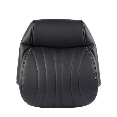 China Circular Hole Professional Manufacturing Space Memory Cotton Car Headrest Genuine Leather Cheap Pillow For Toyota Rav4 2020 2021/2020+ for sale