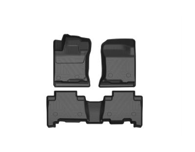 China Waterproof dustproof anti-skid decorate factory low price auto parts car mat floor mats use for Toyota prado 5seats 2010-2020 for sale