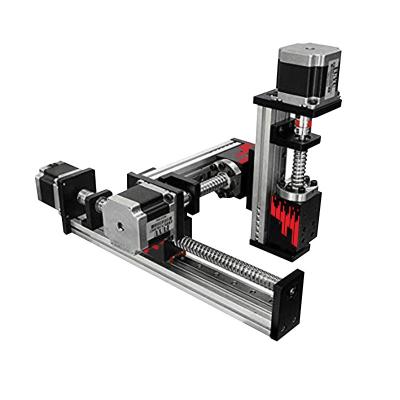 China Hotels Vertical Linear Rail Guide XYZ Table 3 Axis Stage Gantry System for sale