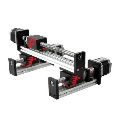 China Hotels Ball Screw Xyz Table 3 Axis Stage Motion System Linear Rail Guide for sale