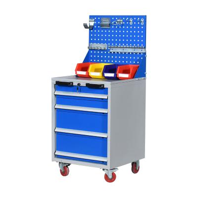 China Industrial Large New Garage Workbench Workshop Steel Combination Tool Cabinet zu verkaufen