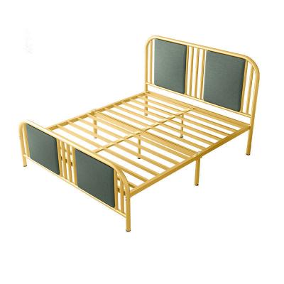 China Billiger Preis Metallbett-Basis-Stahldoppelbett-Königin-Größen-König-Size Modern Design zu verkaufen