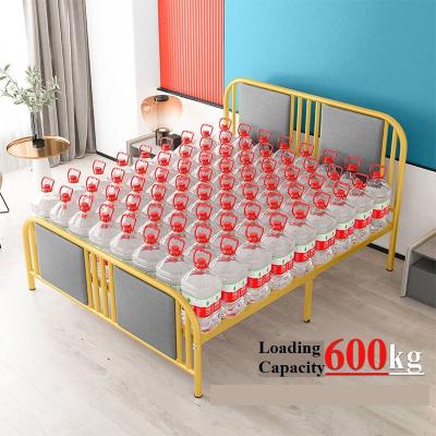 中国 Metal Bed Frame Steel Single Bed Bedroom Furniture Wholesale Factory Price 販売のため