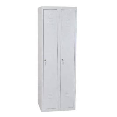 China Muchn Gym 2 Door SPCC Metal Storage Locker Cabinet for sale