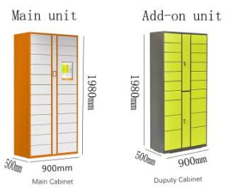 Chine Revêtement électrostatique de poudre de la livraison d'ODM Digital de casier intelligent de colis à vendre