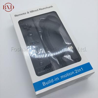 China 2in1 Motion Remote For Nintendo Wii Games Controller For Wii Remote Nunchuck For Wii for sale