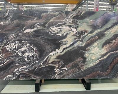 China Modern Fabulous Italy Cipollino Ondulato Rosso Purple Marble Slabs For Villa Project for sale