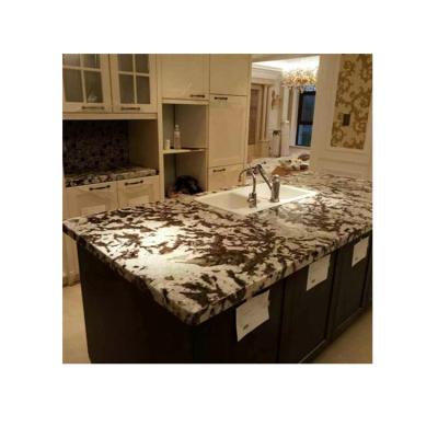 China Modern Luxury Natural White Alpinus Granite Slab Price for sale