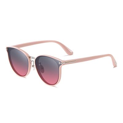 China 2021 new fashion round sunglasses high quality wholesale designer polarized sunglasses for women for sale